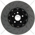 126.62166 by CENTRIC - Premium OE Style Slotted Brake Rotor