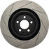 126.63063 by CENTRIC - Premium OE Style Slotted Brake Rotor