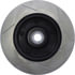 Centric 126.65039CSR Disc Brake Rotor and Hub Assembly Cryo Sport Slotted Rotor, Right