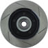 Centric 126.65040CSR Disc Brake Rotor and Hub Assembly Cryo Sport Slotted Rotor, Right