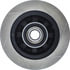 Centric 126.65046CSR Disc Brake Rotor and Hub Assembly Cryo Sport Slotted Rotor, Right