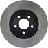 Centric 126.65054CSL Disc Brake Rotor Cryo Sport Slotted Rotor, Left