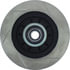 Centric 126.65055SR Disc Brake Rotor and Hub Assembly StopTech Sport Slotted