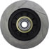 Centric 126.65056CSL Disc Brake Rotor and Hub Assembly Cryo Sport Slotted Rotor, Left
