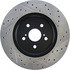 127.44130R by CENTRIC - Slotted Drilled Rotor