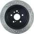 127.44132R by CENTRIC - Slotted Drilled Rotor