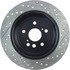 127.44134R by CENTRIC - Slotted Drilled Rotor