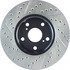 127.44136L by CENTRIC - Slotted Drilled Rotor