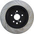 127.44141R by CENTRIC - Slotted Drilled Rotor