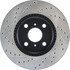 127.44143L by CENTRIC - Slotted Drilled Rotor