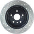 127.44144L by CENTRIC - Slotted Drilled Rotor