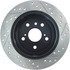 127.44144R by CENTRIC - Slotted Drilled Rotor