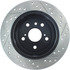 127.44144R by CENTRIC - Sport Drilled & Slotted Rotor, Right