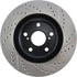 127.44146CR by CENTRIC - Sportstop Cryo Drilled & Slotted Rotor, Right