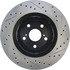 127.44158R by CENTRIC - Sport Drilled & Slotted Rotor, Right