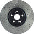 127.44160L by CENTRIC - Slotted Drilled Rotor