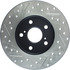 127.44161L by CENTRIC - Sport Drilled & Slotted Rotor, Left