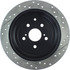 127.44166R by CENTRIC - Sport Drilled & Slotted Rotor, Right