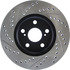 127.44172L by CENTRIC - Slotted Drilled Rotor