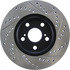 127.44172R by CENTRIC - Slotted Drilled Rotor