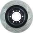 Centric 127.44174CR Disc Brake Rotor Sportstop Cryo Drilled & Slotted Rotor, Right