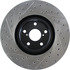 127.44184L by CENTRIC - Sport Drilled & Slotted Rotor, Left