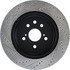 127.44189L by CENTRIC - StopTech Sport Slotted & Drilled Rotor