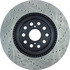 127.44148R by CENTRIC - Slotted Drilled Rotor