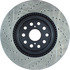 127.44148L by CENTRIC - Slotted Drilled Rotor