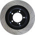 127.44156R by CENTRIC - Slotted Drilled Rotor