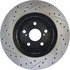 127.44158L by CENTRIC - Sport Drilled & Slotted Rotor, Left