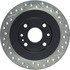 127.45041R by CENTRIC - Slotted Drilled Rotor