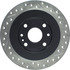 127.45041R by CENTRIC - Sport Drilled & Slotted Rotor, Right