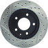 127.45048L by CENTRIC - Slotted Drilled Rotor