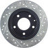 127.45049R by CENTRIC - Slotted Drilled Rotor