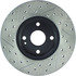 127.45050L by CENTRIC - Slotted Drilled Rotor