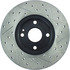 127.45050R by CENTRIC - Sport Drilled & Slotted Rotor, Right