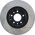 127.45051R by CENTRIC - Slotted Drilled Rotor