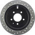 127.45054L by CENTRIC - Slotted Drilled Rotor