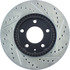 127.45053R by CENTRIC - Slotted Drilled Rotor