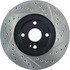 127.45061R by CENTRIC - Slotted Drilled Rotor