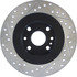 127.45062L by CENTRIC - Slotted Drilled Rotor