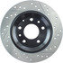 127.45064R by CENTRIC - Slotted Drilled Rotor