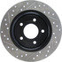 127.45067L by CENTRIC - Slotted Drilled Rotor