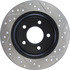 127.45067R by CENTRIC - Slotted Drilled Rotor