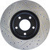 127.45069L by CENTRIC - Slotted Drilled Rotor