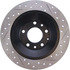 127.45074R by CENTRIC - Slotted Drilled Rotor