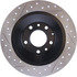 127.45074L by CENTRIC - Slotted Drilled Rotor