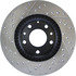 127.45075L by CENTRIC - Slotted Drilled Rotor