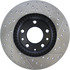 127.45075R by CENTRIC - Slotted Drilled Rotor